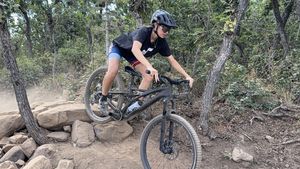 Mountain biking